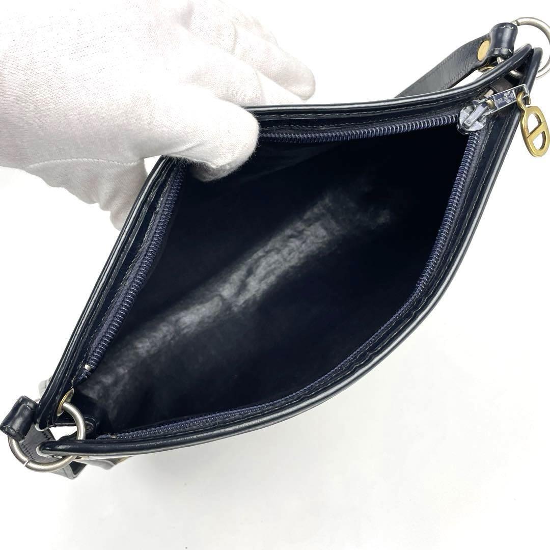 美品】Christian Dior ディオール ショルダーバッグ トロッター 美品】Christian Dior ディオール ショルダーバッグ トロッター