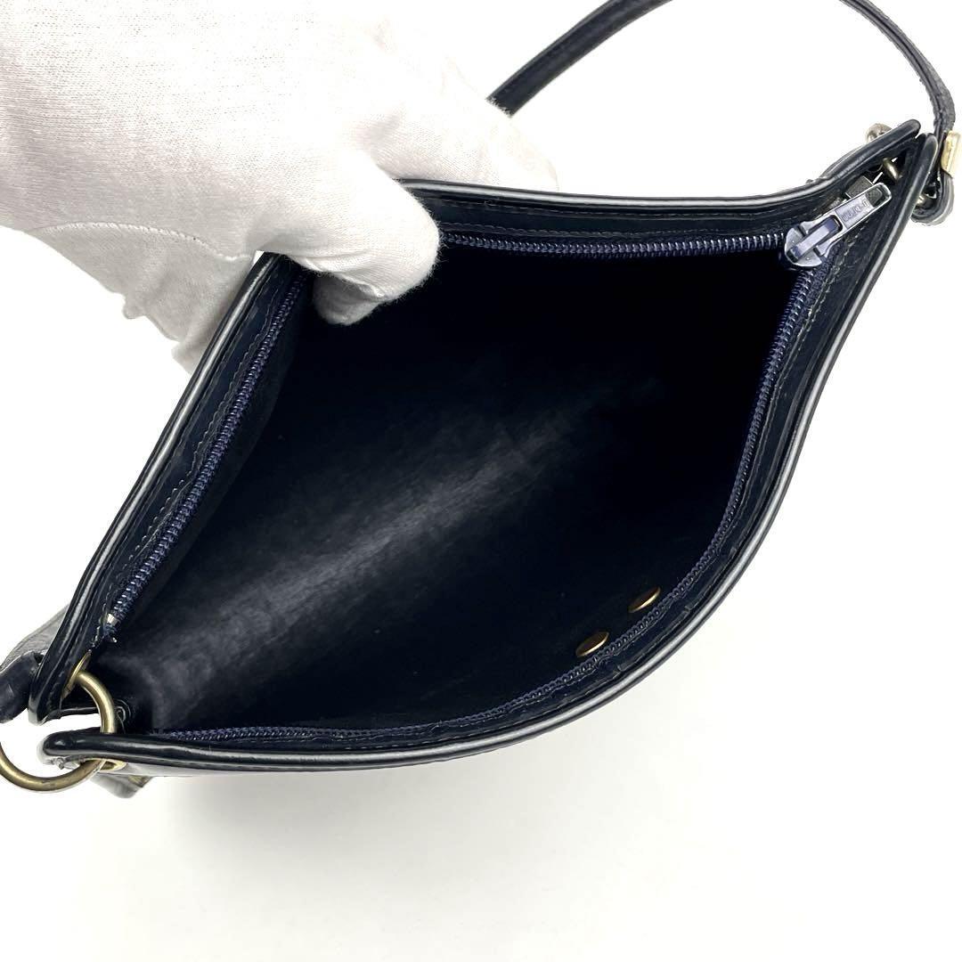 美品】Christian Dior ディオール ショルダーバッグ トロッター 美品】Christian Dior ディオール ショルダーバッグ トロッター
