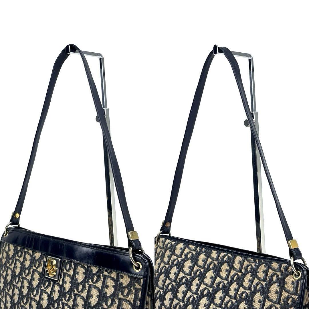 美品】Christian Dior ディオール ショルダーバッグ トロッター 美品】Christian Dior ディオール ショルダーバッグ トロッター