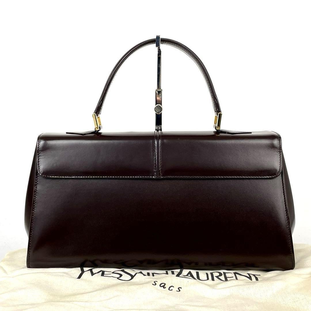 極美品】Yves Saint Laurent イヴサンローラン ハンドバッグ YSL 極美品】Yves Saint Laurent イヴサンローラン ハンドバッグ YSL