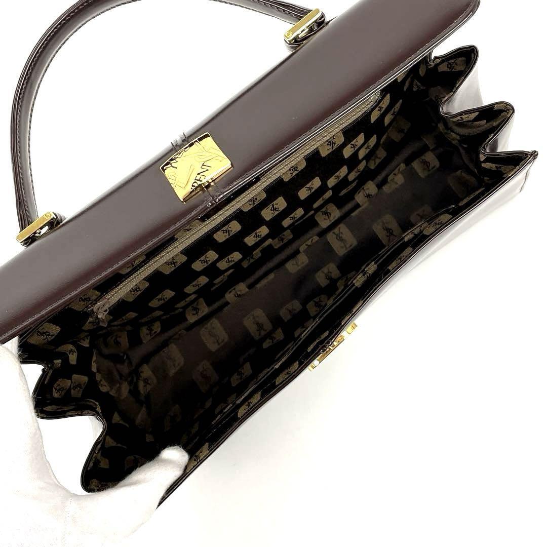 極美品】Yves Saint Laurent イヴサンローラン ハンドバッグ YSL 極美品】Yves Saint Laurent イヴサンローラン ハンドバッグ YSL