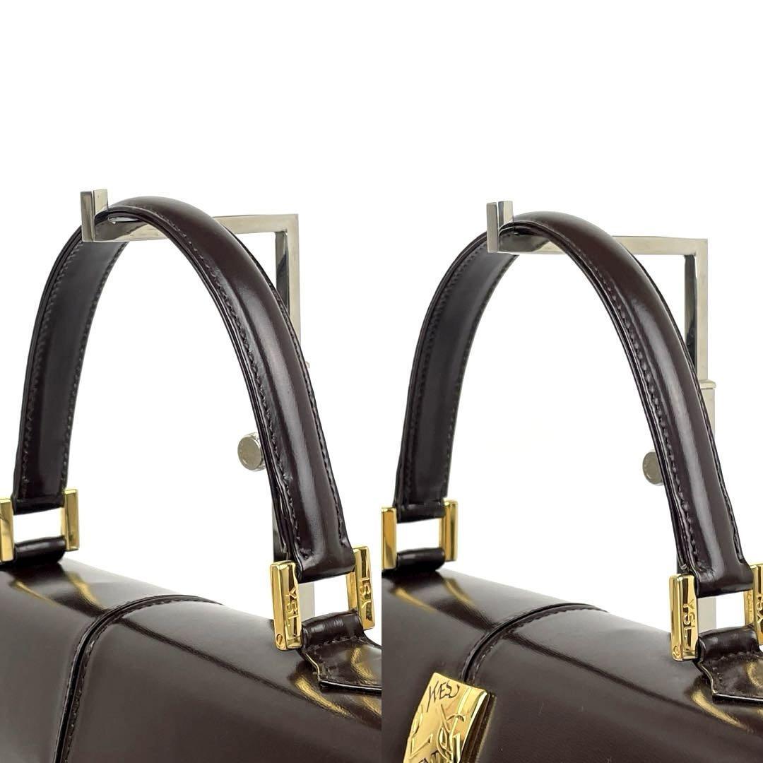 極美品】Yves Saint Laurent イヴサンローラン ハンドバッグ YSL 極美品】Yves Saint Laurent イヴサンローラン ハンドバッグ YSL