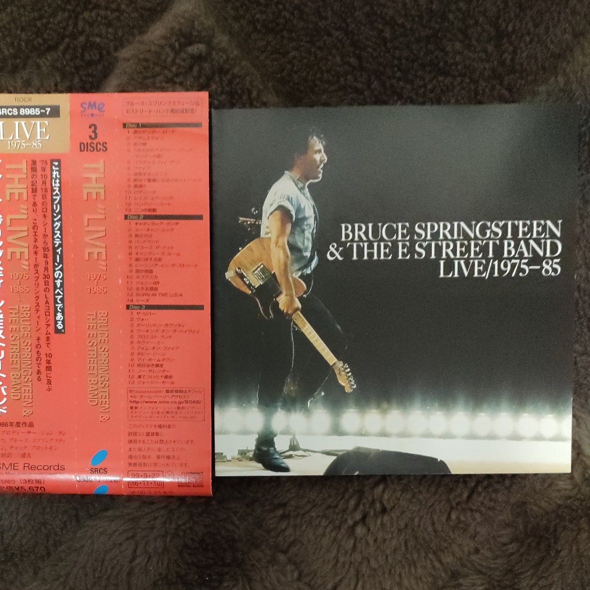 BRUCE SPRINGSTEEN and THE E STREET BAND  Live/1975~85 見本盤CD3枚組