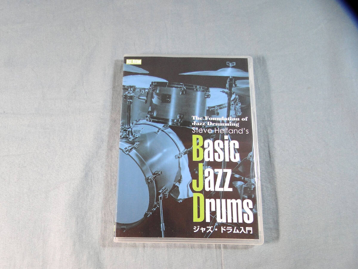 o) DVD ジャズ・ドラム入門 Basic Jazz Drums [1]3724の画像1
