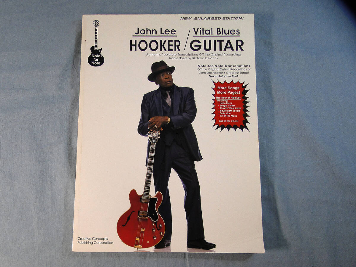 o) ギタースコア ジョン・リー・フッカー John Lee Hooker - Vital Blues Guitar[2]3718の画像1