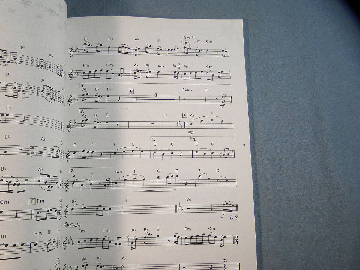 op) flute popular & standard songsCD2 sheets attaching [1]3980