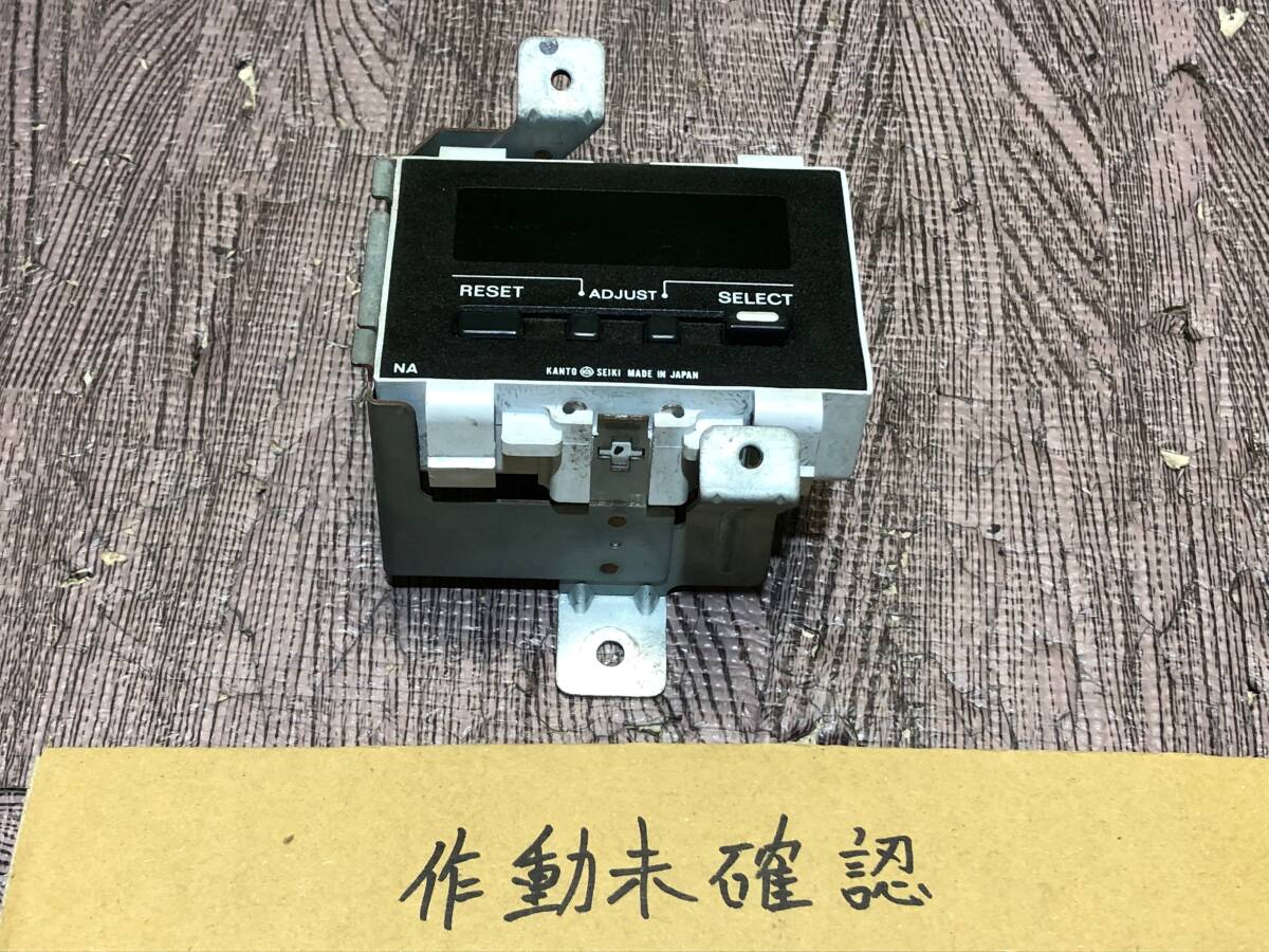 PU11　ブルーバード　KANTO　SEIKI　時計？　動作未確認　昭和60年　管17595　送料520円_画像1