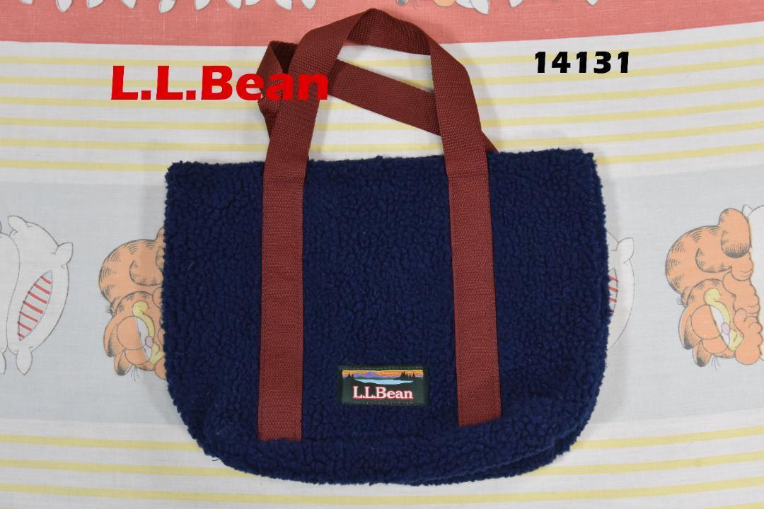 L.L.Bean トートバッグ 14131ｃ USA製 フリース 90 00_画像1
