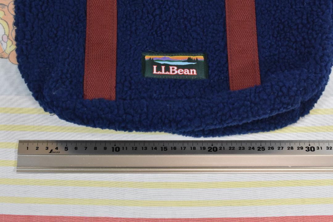 L.L.Bean トートバッグ 14131ｃ USA製 フリース 90 00_画像5
