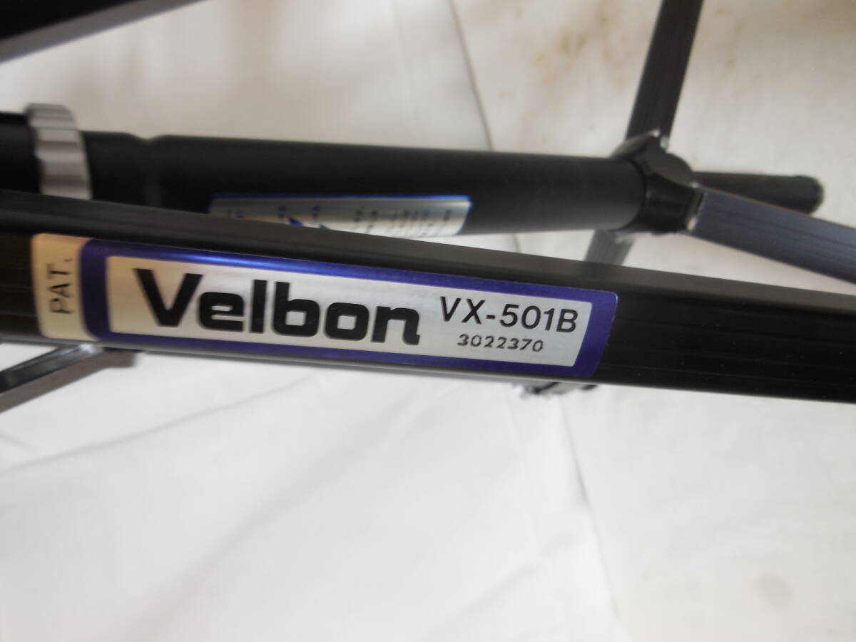 □美品　Velbon カメラ用三脚　VX-501B/雲台 ph-150 ケース付_画像5