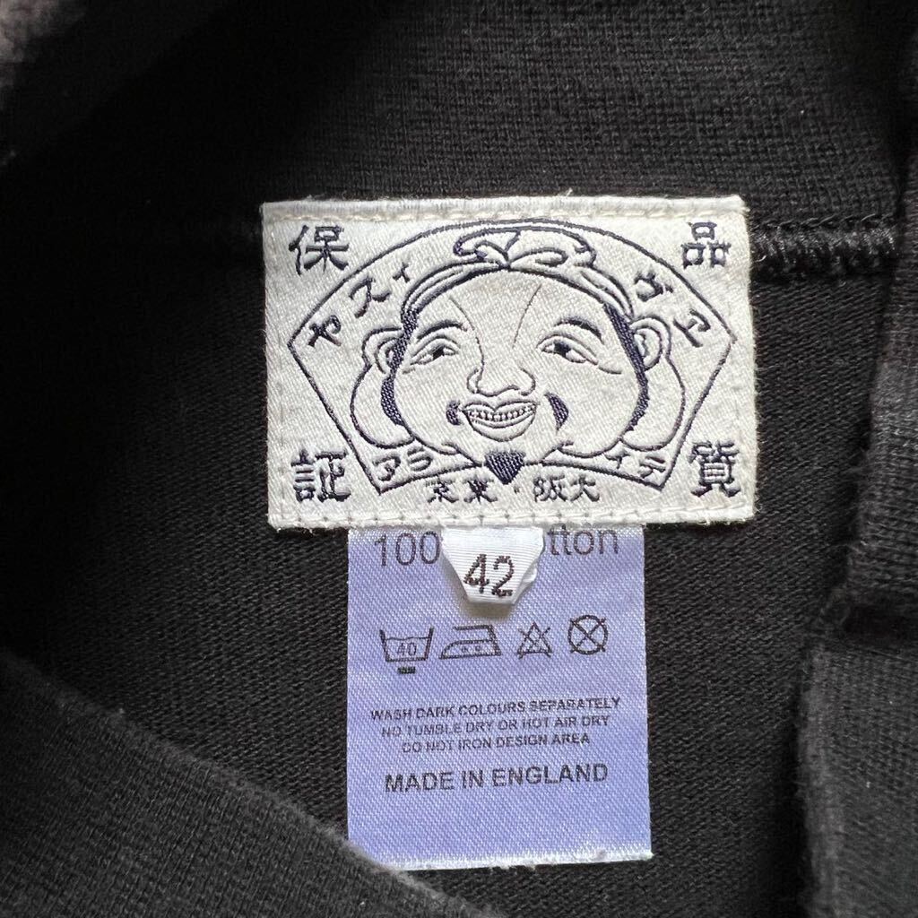 Rare 00s EVISU golfer hi-neck long-sleeve big tops archive collection Japanese label vintage Y2K エヴィス モックネック ロンT _画像5