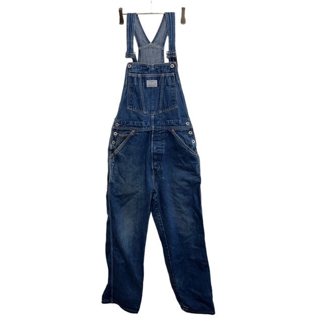 1 start Levi's America old clothes jeans Denim overall Levis working clothes Work white tab white patch M22 men's 