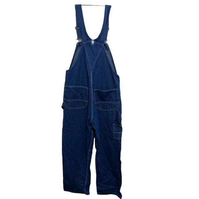 1 start KEY w36 America old clothes Mexico made jeans Denim overall ki. dark blue working clothes Work M26 men's 