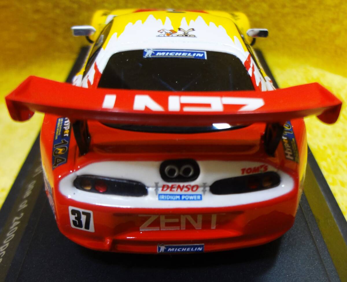 ★サイン入り【中古】EBBRO Matsukiyo ZENT TOM'S SUPRA JGTC '01 one of 2400pcs マツモトキヨシ ゼント トムス スープラ ★ 送料520円_画像8