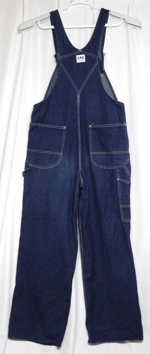 *Lee Lee men's overall 0294 navy blue size 30 Edwin manufacture made in Japan 