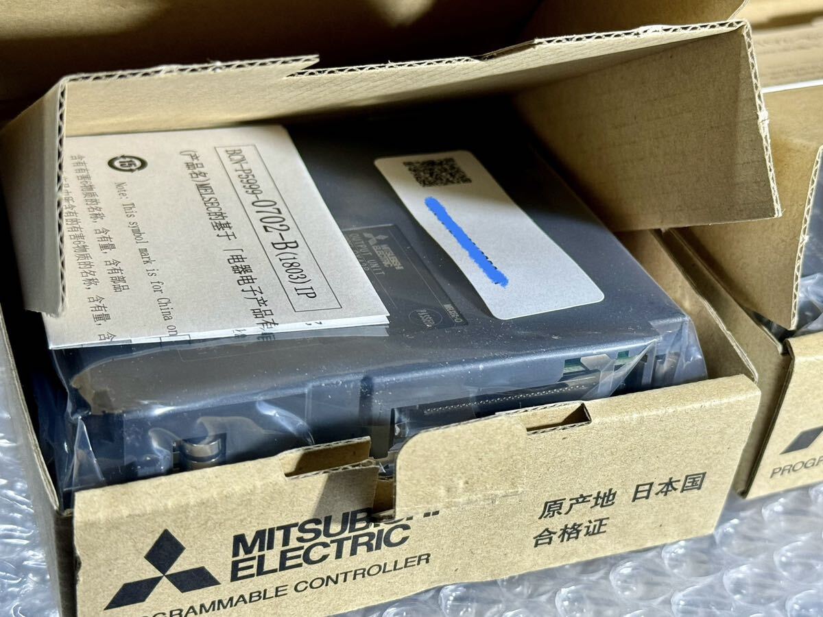 三菱電機 シーケンサ 【QY42P】MELSEC-Q トランジスタ出力ユニット（シンクタイプ） 国内正規品 2021年製造 未使用品 2個セット_画像2