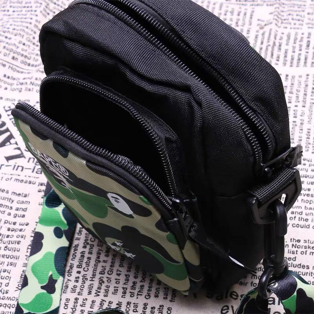 A BATHING APE アベイシングエイプ カモフラージュ ショルダーバッグ_画像4