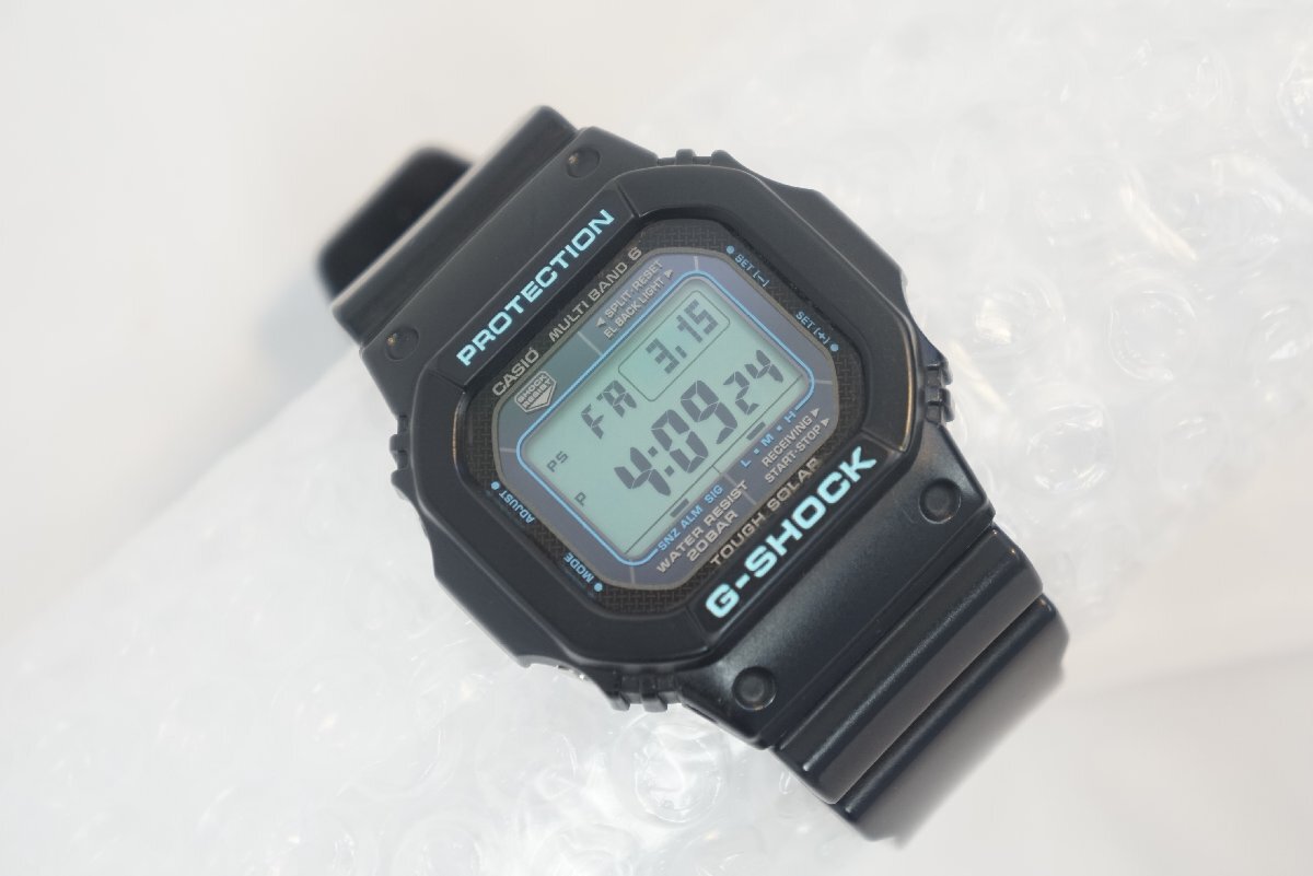 ◎レパ520/60☆JRN☆CASIO G-SHOCK カシオ Gショック GW-M5610BA メンズ 腕時計 ブラック☆0315-882_画像1