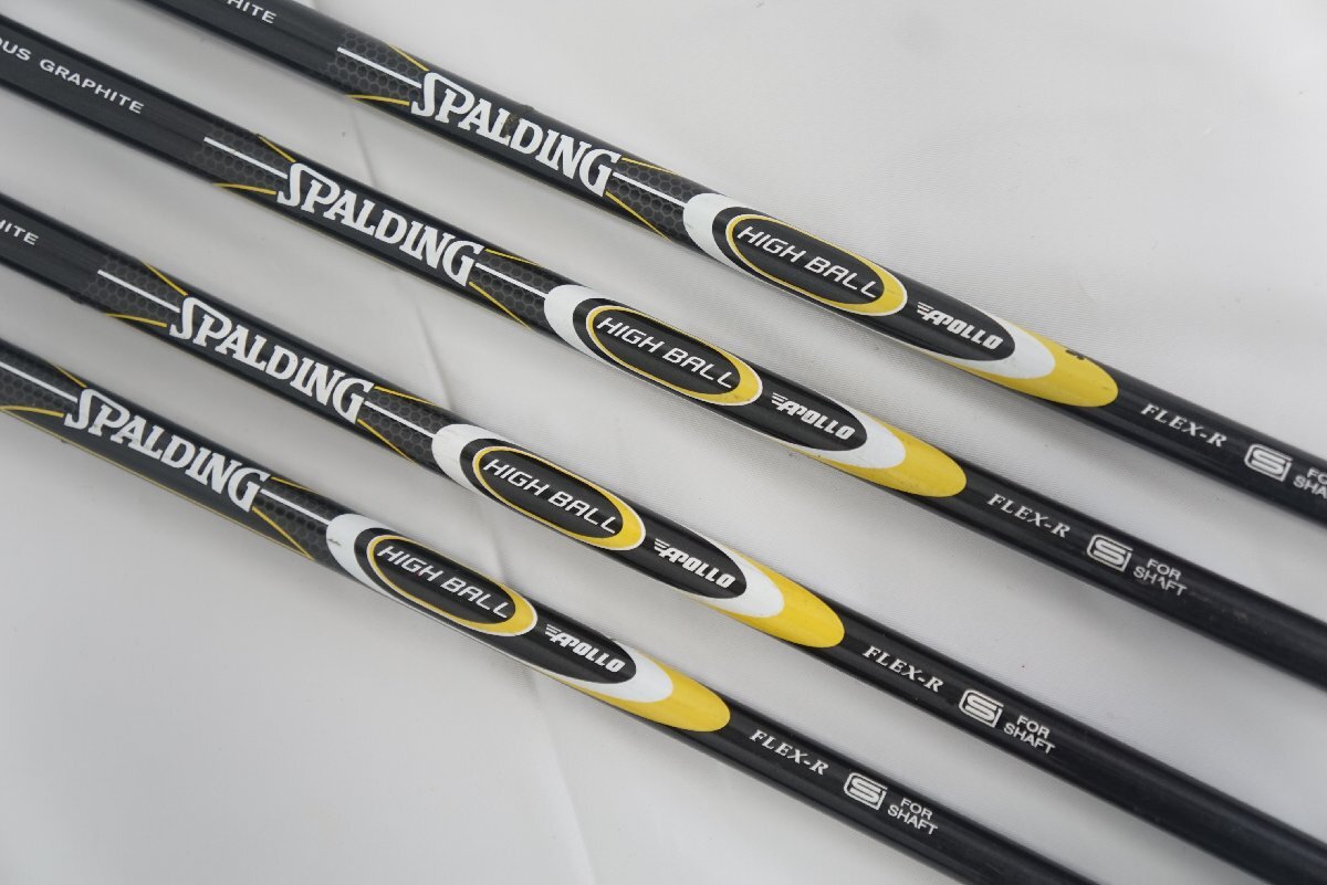 ◎140☆SPALDING スポルディング HIGH BALL POWERIRON SE アイアンセット 4本まとめ ゴルフ☆0220-833_画像7