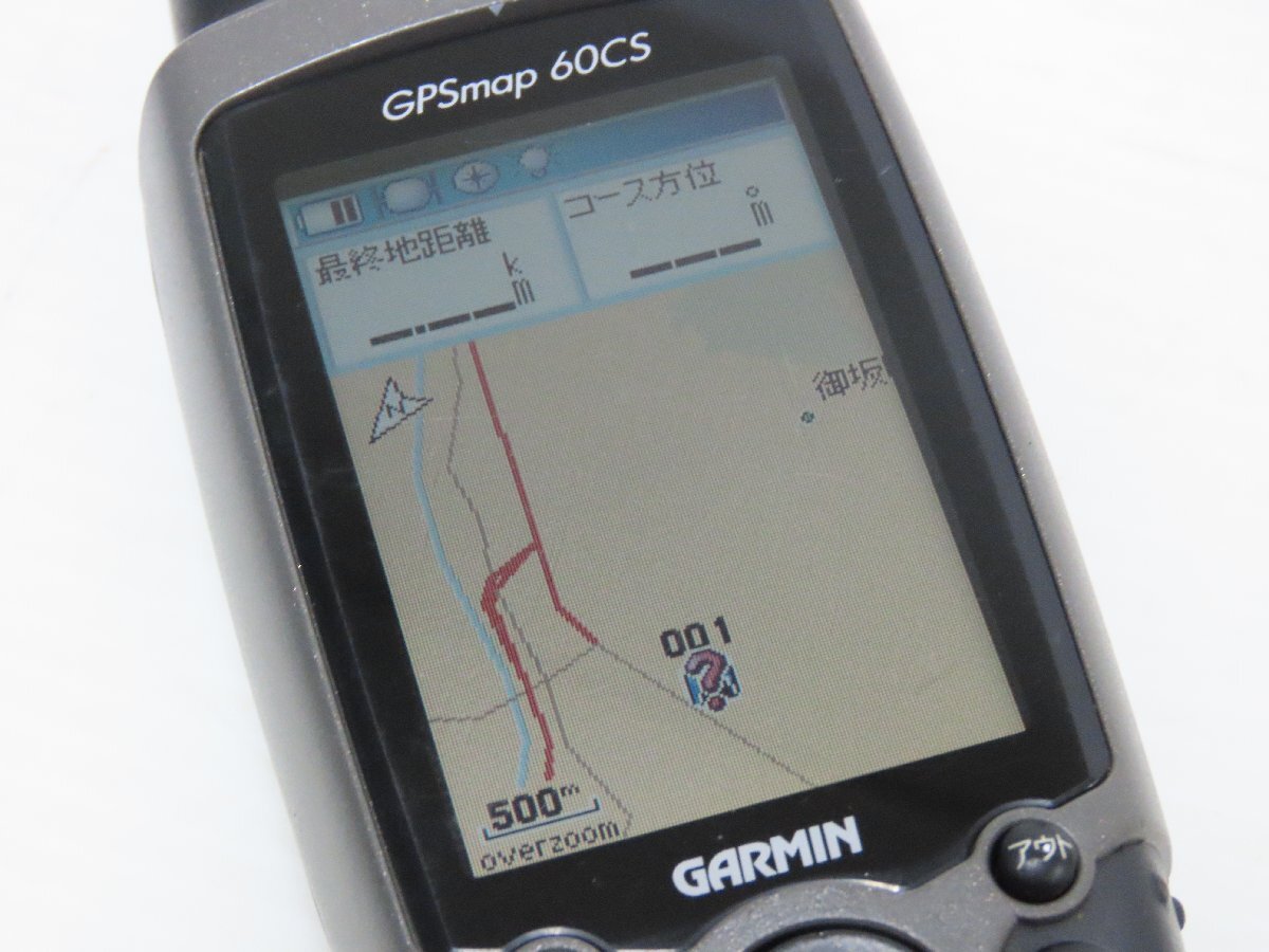 レパ520/60☆GARMIN パーソナル ナビゲータ GPS MAP 60CS ◆0325-464の画像2