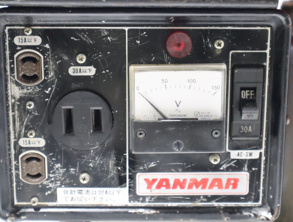 Bibian 比比昂- 西H☆YANMAR ヤンマー発電機YSG 3000B 60Hz Bibian 比比昂- 西H☆YANMAR ヤンマー発電機YSG 3000B 60Hz
