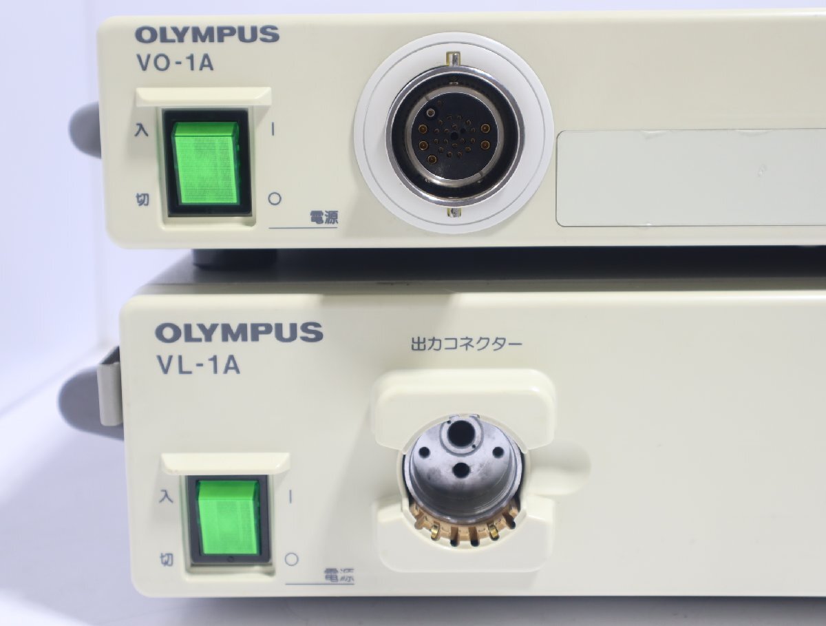 140×2☆OLYMPUS オリンパス VO-1A VL-1A 内視鏡システム 2台セット☆3J-266の画像6