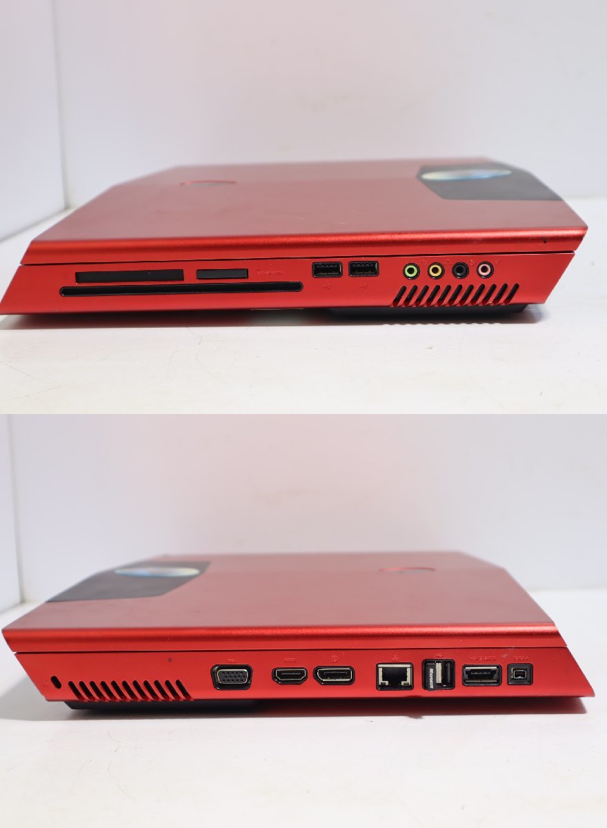 100☆DELL ALIENWARE M17x Core2Duo メモリ4GB HDD250GB アダプタつき☆3J-185の画像6