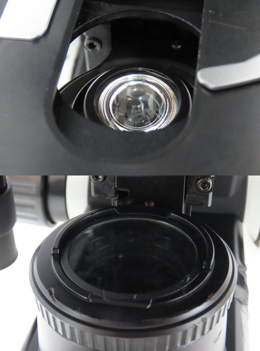 ◎140☆OLYMPUS オリンパス 生物顕微鏡 CX31LBSF 対物レンズPlan C 100/40/10/4☆0301-309の画像7