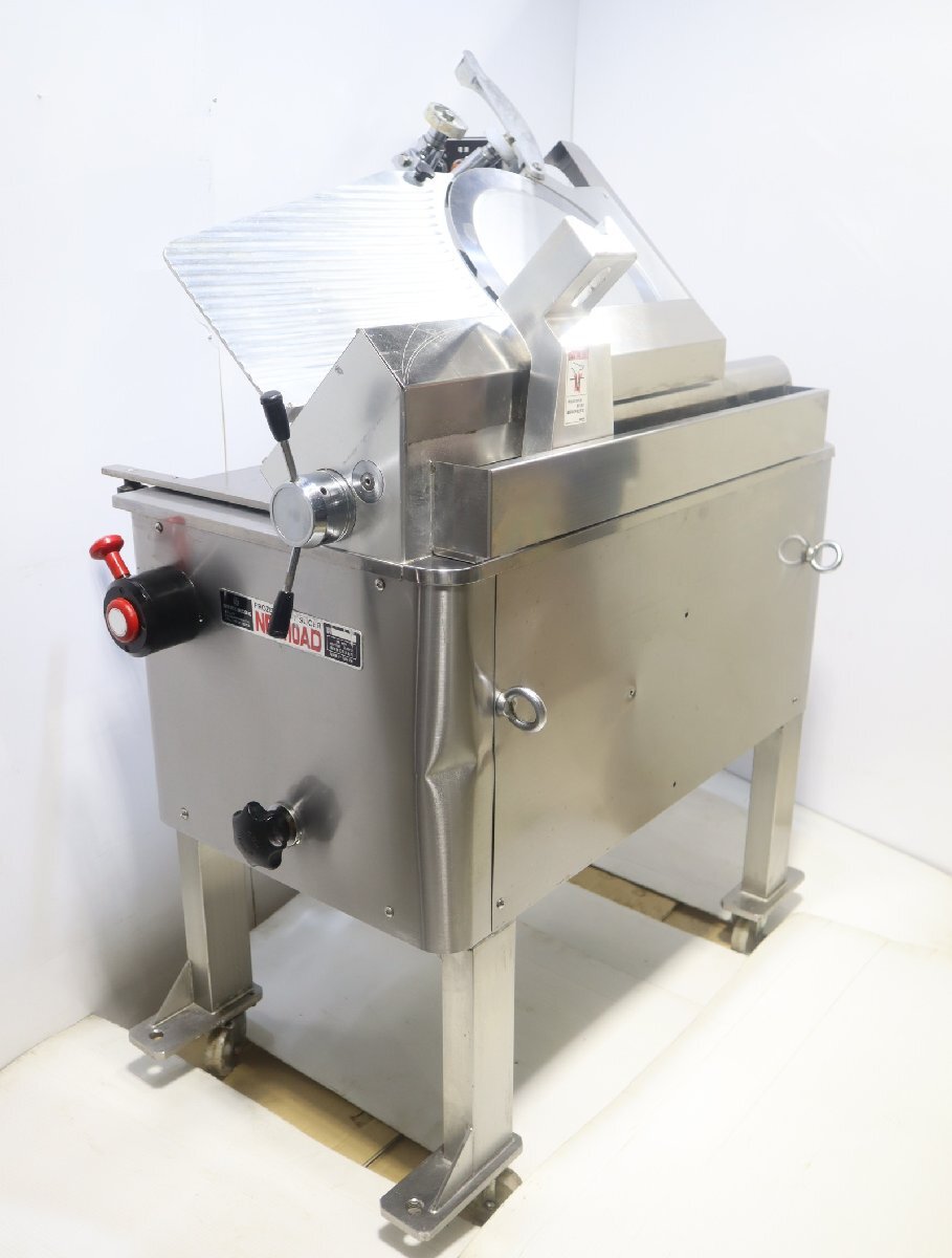 西P☆なんつね 南常 業務用 フローズンミートスライサー NF-410AD 三相200V☆3J-385