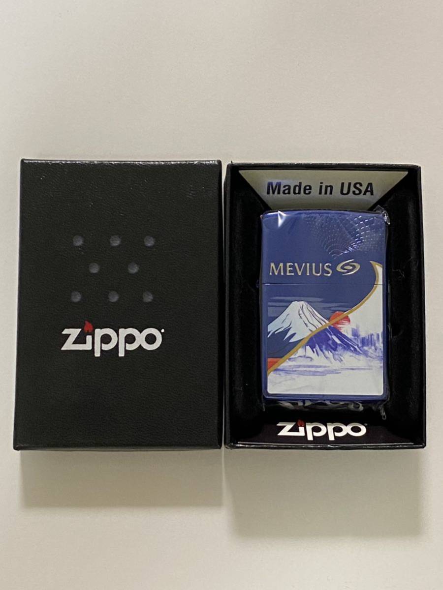 zippo 未使用 送料無料 メビウス 10周年記念 富士山 2022年製の画像1