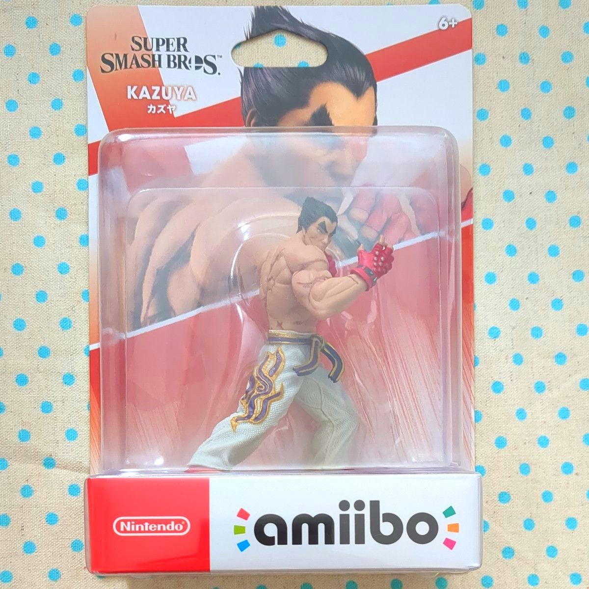 ａｍｉｉｂｏ カズヤ+セフィロス+ジョーカー3種セット （大乱闘スマッシュブラザーズシリーズ） 新品未開封 匿名配送 アミーボ