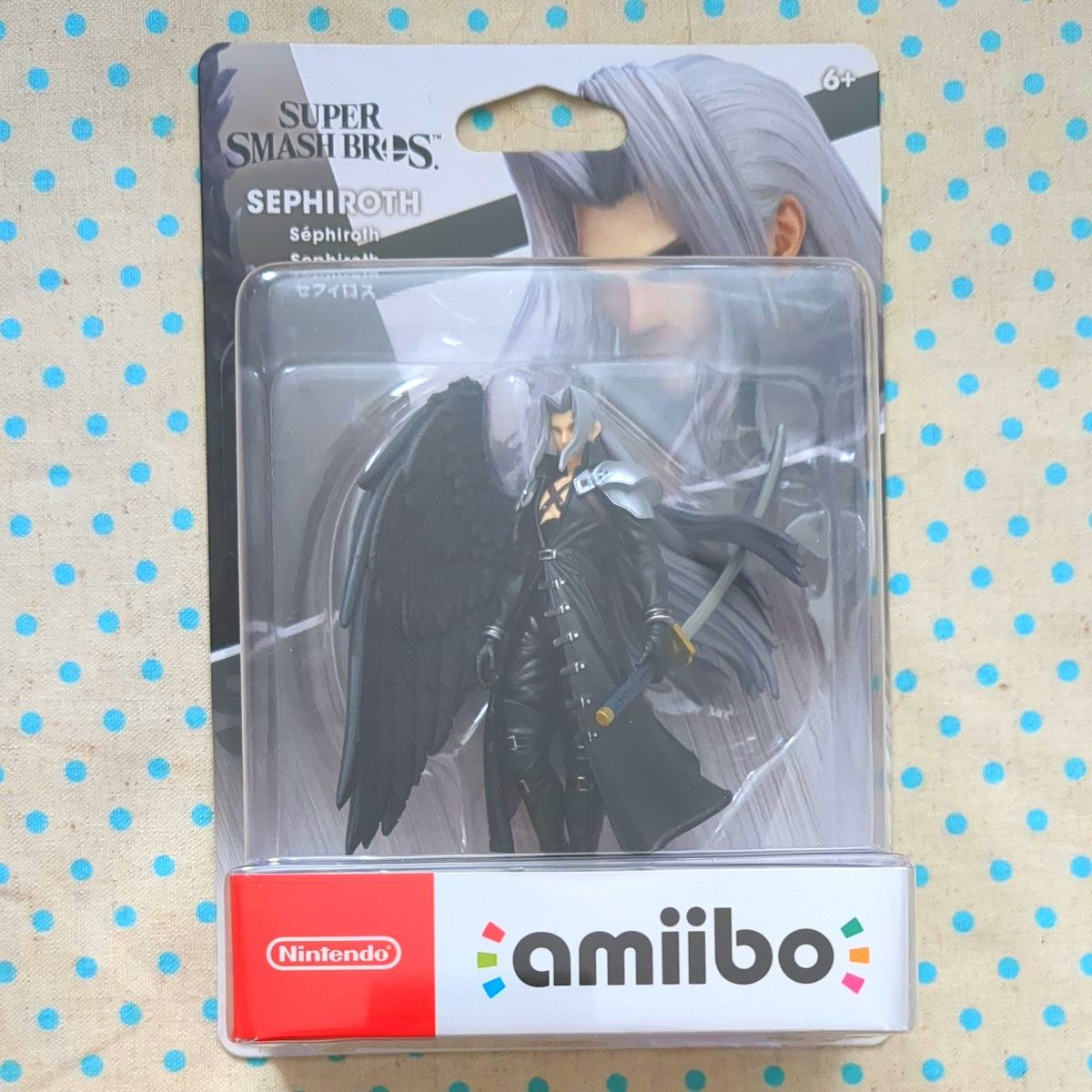 ａｍｉｉｂｏ カズヤ+セフィロス+ジョーカー3種セット （大乱闘スマッシュブラザーズシリーズ） 新品未開封 匿名配送 アミーボ