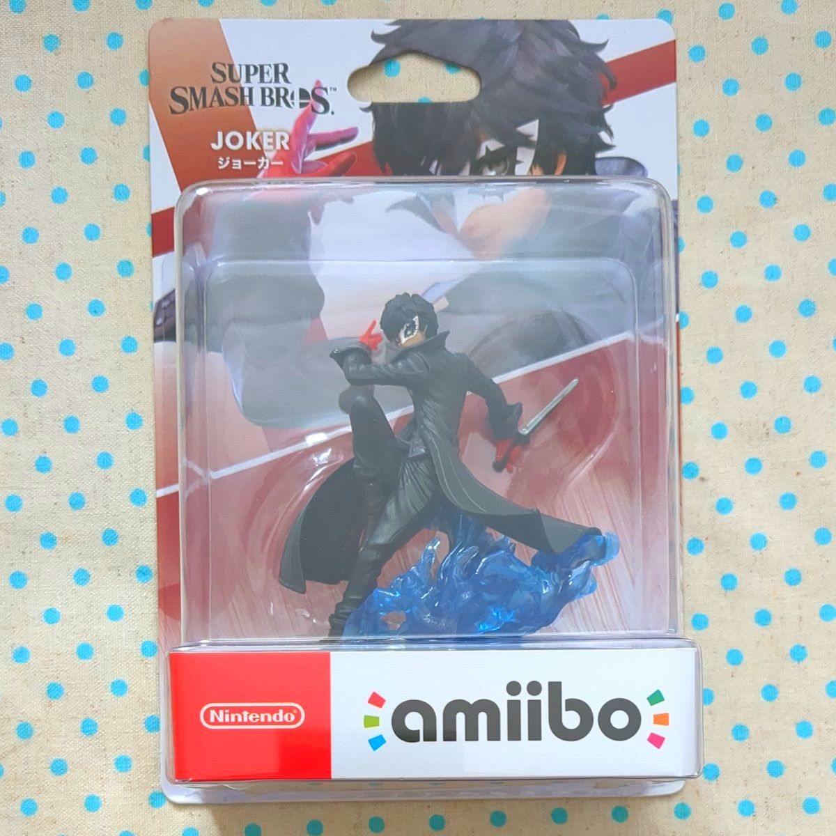 ａｍｉｉｂｏ カズヤ+セフィロス+ジョーカー3種セット （大乱闘スマッシュブラザーズシリーズ） 新品未開封 匿名配送 アミーボ