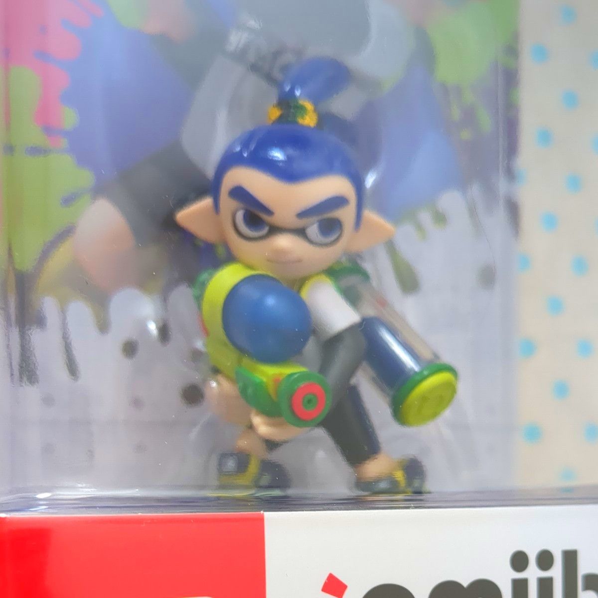 amiibo ガール+ボーイ+イカ（スプラトゥーンシリーズ）3種セット アミーボ 新品未開封 匿名配送 