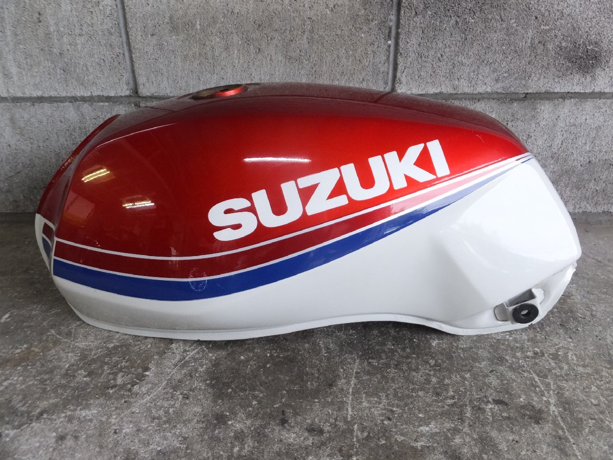 GSX400S GSX400Eゴキ 純正 当時物 ガソリンタンク SUZUKI 絶版旧車 検/GSX250E ザリ GSX400F GS400 GS425 GT380 GT750 カタナ ベコ 貴重_画像3