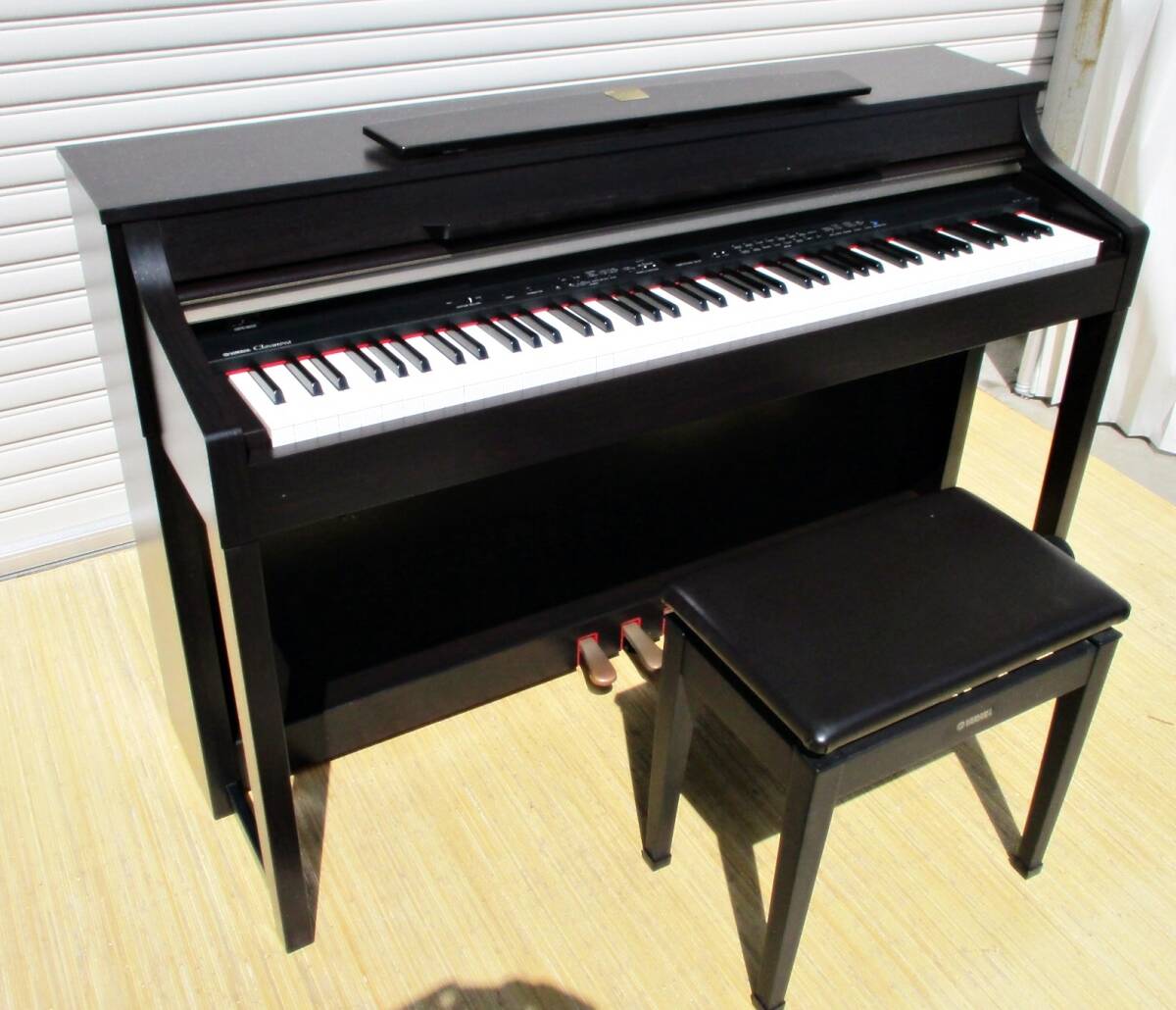 YAMAHA　電子ピアノ　Clavinova　CLP-370　動作良好　88鍵　鍵盤楽器　クラビノーバ　ヤマハ