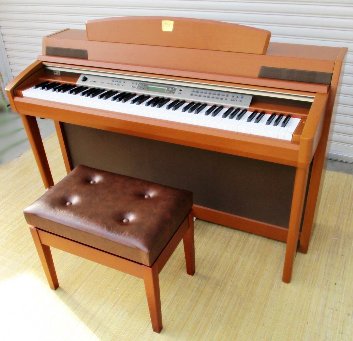 YAMAHA 電子ピアノ Clavinova CLP-280C 動作良好 88鍵 鍵盤楽器 ニューチェリー調仕上げ ヤマハ 引き取り歓迎の画像1