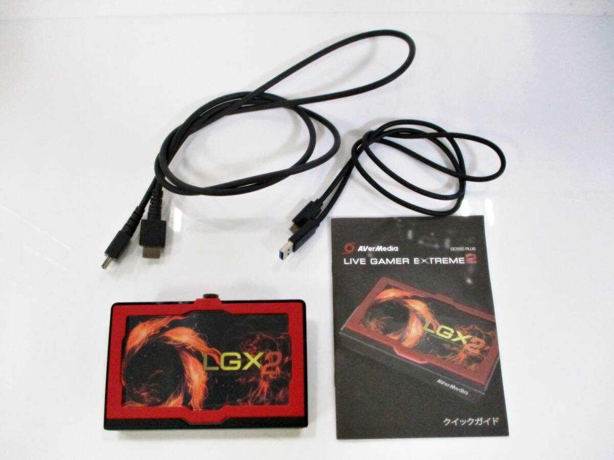 AverMedia　Live Gamer Extreme 2　LGX2　GC550PLUS　圓剛　ゲームキャプチャー　4Kパススルー　1080p/60fps　アバーメディア_画像1