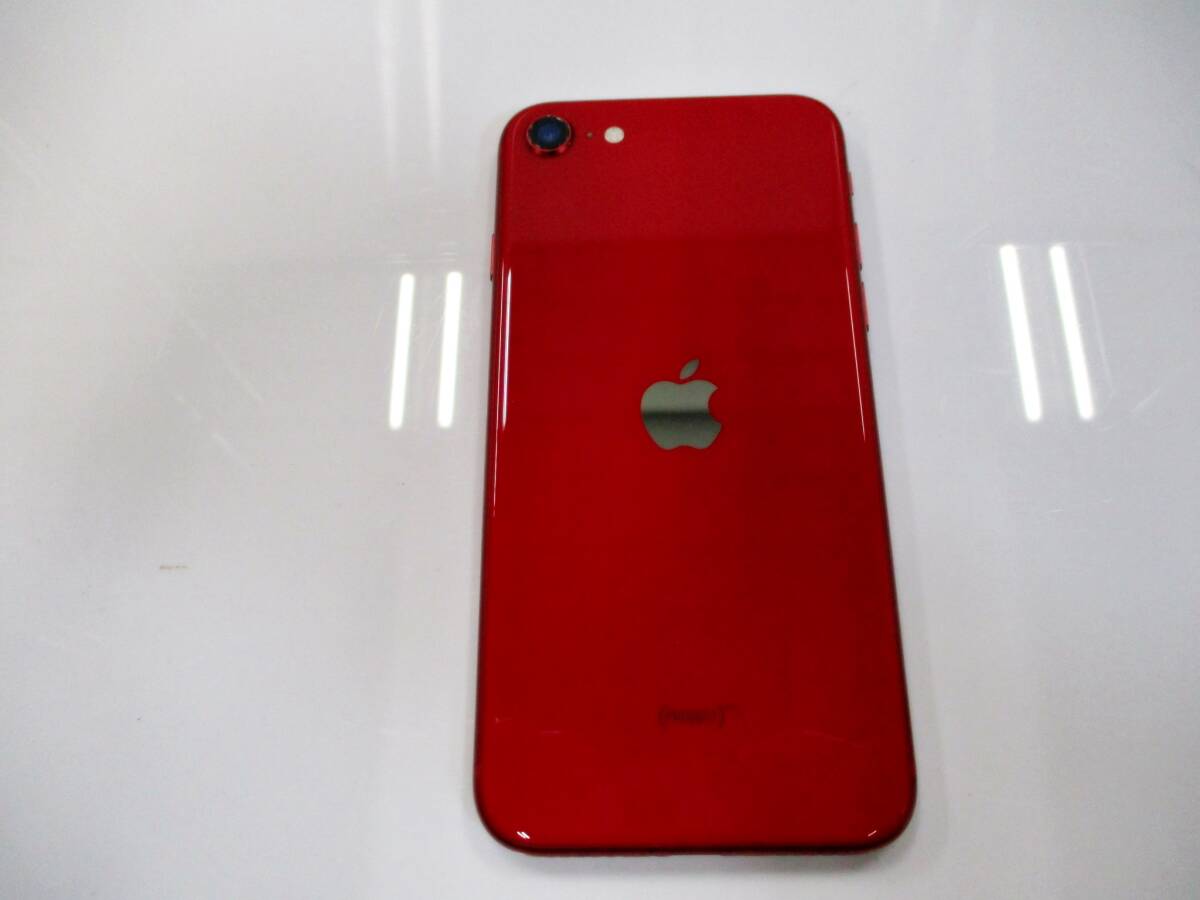 Apple iPhoneSE 第2世代 128GB MXD22J/A A2296 動作良好 レッド赤 動作良好 初期化済 元箱・ケーブル・充電器付 アップルの画像4