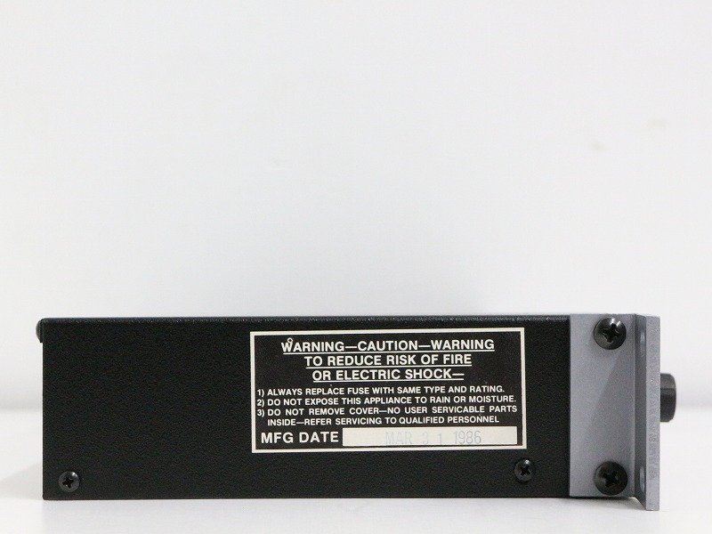 ■□APHEX AURAL EXCITER TYPE C MODEL 103 ボーカル用エフェクター エキサイター ラック型 アフェックス□■020208016□■_画像4