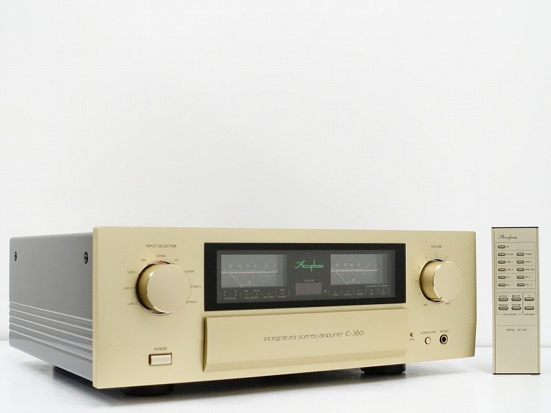 ■□【美品】Accuphase E-360 プリメインアンプ アキュフェーズ 元箱付(DAC-30 デジタル入力ボード 同時出品中□■020757001m□■_画像1