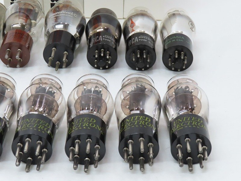 ■□UNITED ELECTRON 6A6/HYTRON VT-25/SYLVANIA/RCA 6F6G 他 真空管 12本 VT25 ハイトロン シルバニア □■240309101Jm□■_画像4