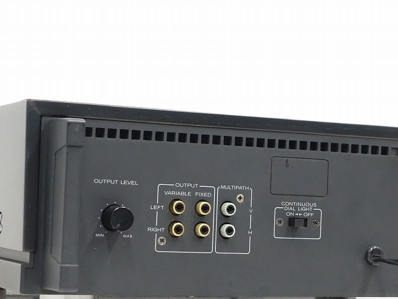 ■□KENWOOD L-01T FMステレオチューナー ケンウッド□■019592003□■の画像5