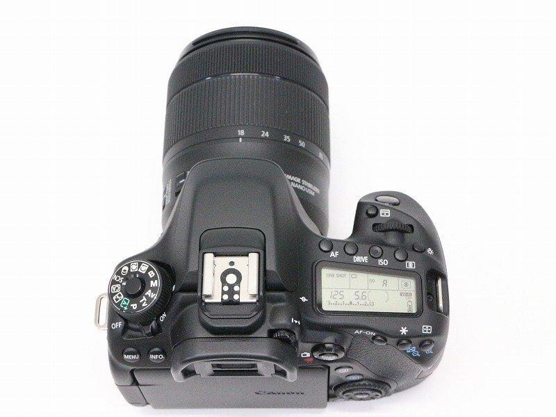 ●○【シャッター数2300回以下・元箱付】Canon EOS 80D EF-S18-135 IS USM レンズキット デジタル一眼レフカメラ キャノン●020852001m○●の画像2