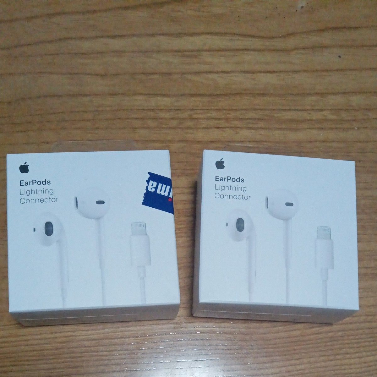 EarPods with Lightning Connector MMTN2J/A ホワイト 空箱 コレクション 2個おまとめ 