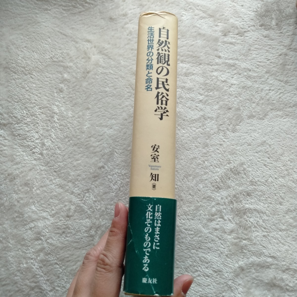 B145 自然観の民俗学 生活世界の分類と命名 安室知 本 雑誌_画像2