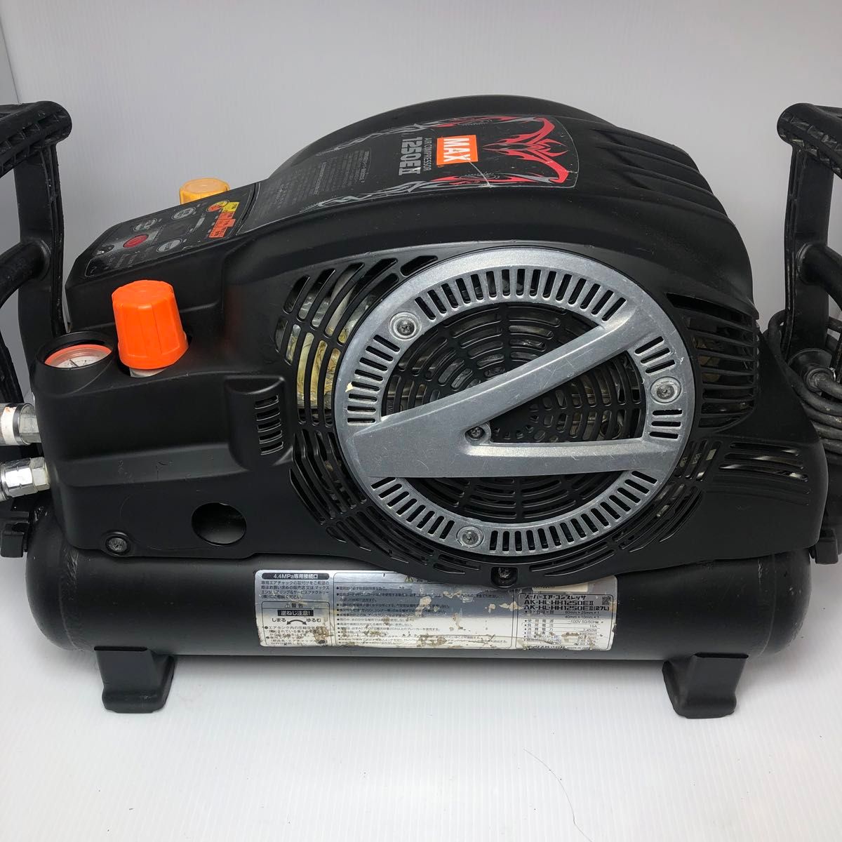 マックス MAX エアーコンプレッサー 常圧 高圧 AK-HH1250E2 整備 マックス MAX エアーコンプレッサー 常圧 高圧 AK-HH1250E2 整備
