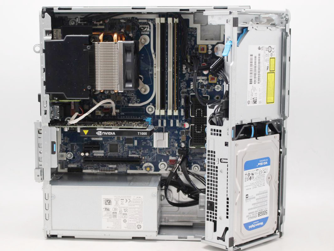 良品 HP Z2 SFF G5 Workstation Windows11 8コア Xeon W-1270 16GB NVMe 512GB-SSD + 500GB-HDD NVIDIA T1000 Office付 中古管:2115h_画像3