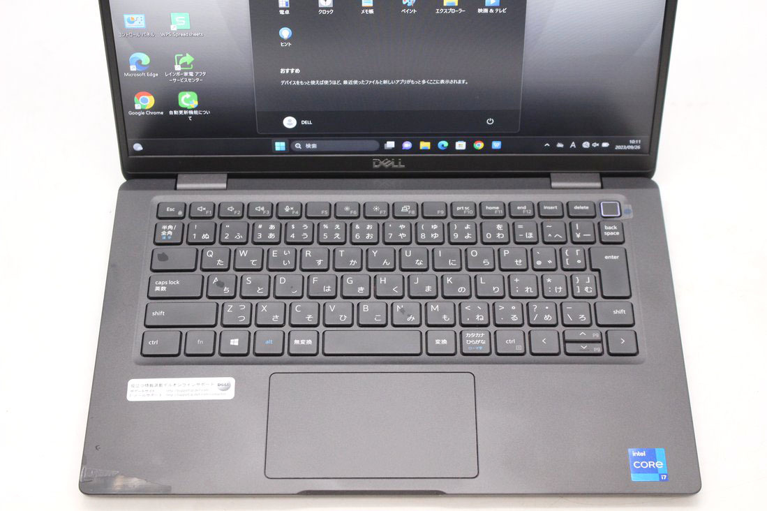 中古 フルHD 13.3型 DELL Latitude 7320 Windows11 11世代 i7-1185G7 16GB NVMe 512GB-SSD カメラ 無線 Office付 中古パソコン 税無_画像6