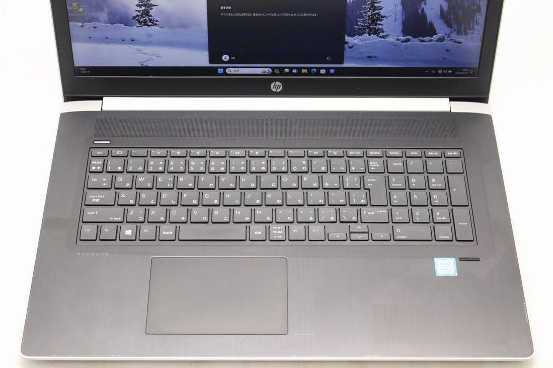 17.3型フルHD 良品 HP ProBook 470 G5 Windows11 八世代 i7-8550u 8GB NVMe 256GB-SSD + 1TB-HDD NVIDIA GeForce 930MX カメラ 無線 Officeの画像7